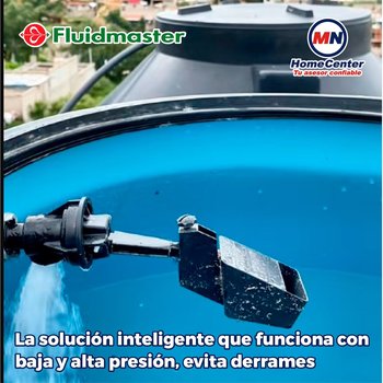 Válvula Tinaco /Cisterna 13MM 1/2" Baja y Alta Presión