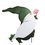 Estaca decorativa para jardín figura Gnomo Hongo 52 cm