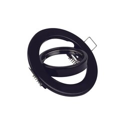 Spot Empotrable MR16 Dirigible Negro