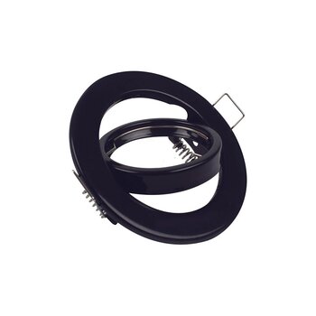 Spot Empotrable MR16 Dirigible Negro