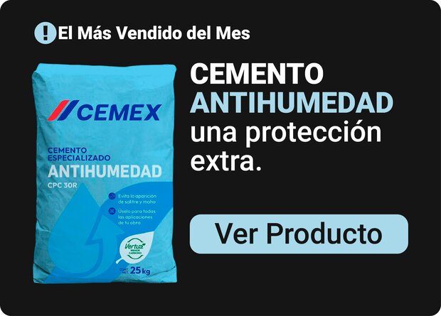 Cemento Gris Monterrey 25 kg Antihumedad