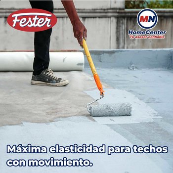 Impermeabilizante acrilico Fester Acriton Hibrido19L