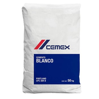 Cemento Blanco Cemex 50 kg