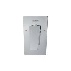 Llave Monomando Para Regadera Spiga Sin Desviador Cromo Helvex