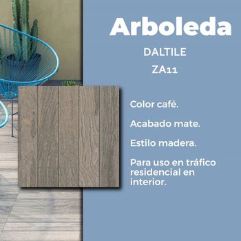 Piso Arboleda Café Daltile 45x45 cm