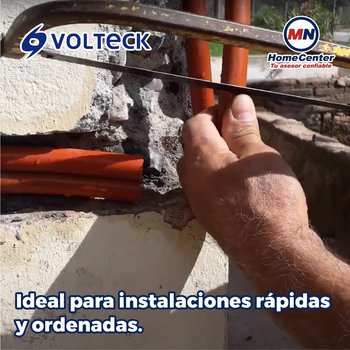 Poliducto marca HG ½ Naranja Liso 100 m