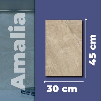 Muro Tipo Mármol Amalia Moka Daltile 30 x 45 cm