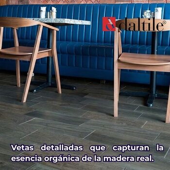 Piso Gray Emblem Daltile Rectificado 20X90 1.72 M2 EM03R