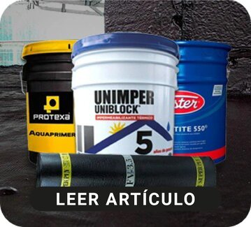 ¿Qué son y qué tipos de impermeabilizantes existen en el mercado?