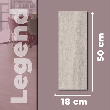 Piso Legend Greige Daltile 18x50 cm