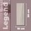 Piso Legend Greige Daltile 18x50 cm
