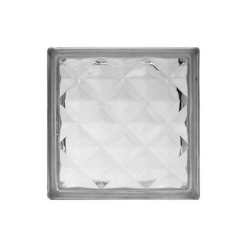 Vidrio Block Foncer Diamante 19 x 19 x 8 cm