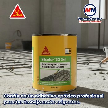 Adhesivo Puente Adherencia Sikadur 32 GEL 5 KG A+B