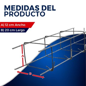 Cadena Armex 12-20 cm 4 Puntas 6 ml (7-15 cm) Medida Física