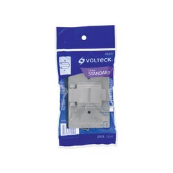 Placa Sencilla Intemperie Policarbonato Gris PPIN-SES