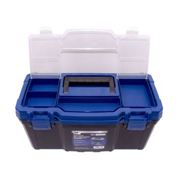 Caja Herramienta Negra/Azul 16 Pulgadas