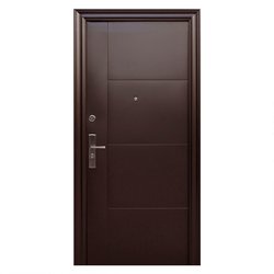 Puerta Der Serie 5 Alta Seguridad 95X213 MTS CHOCOLATE