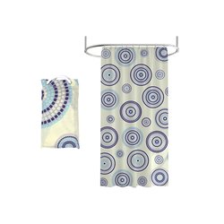 Cortina Para Baño 180x180 cm Poliéster Mosaico Azul Euroshowers