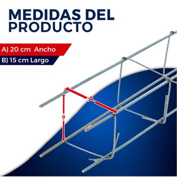 Cadena armex 1/4 15X20 4 puntas 6ML FISC.(10.5X15.0) 6.45 KG