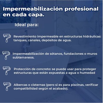 Impermeabilizante Cementoso SikaTop Seal 107 Gris 16 kg