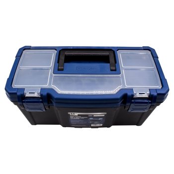 Caja Herramienta Negra/Azul 16 Pulgadas
