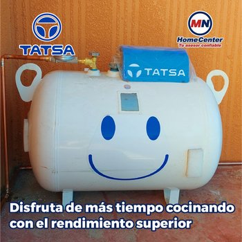 Tanque de gas estacionario 120 LTS tatsa