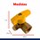 Llave Gas Control Angular 1/2 x 3/8 pulg Flare