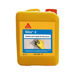Sellador de Filtraciones y Acelerante Fraguado Rápido SIKA-2 5 L