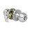 Perilla Omega Tubular Cromo Baño