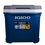 Hielera Latitude 60 Roller Igloo 94 latas c/ruedas gris y azul