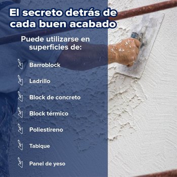 Yeso blanco máximo 40 kg acabados finos y resistentes