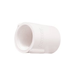Conector PVC Hidráulico Cedula 40 Rosca Interior 50 mm 2  Conector PVC Hidráulico Cedula 40 Rosca Interior 50 mm 2