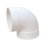Codo PVC Sanitario 1½ 90 Grados 38 mm