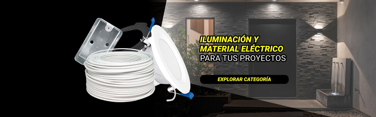 Iluminación y material electrico