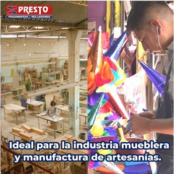 Pegamento Profesional para Madera Blanco Marca Toro 1 Lt