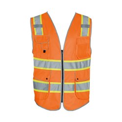 Chaleco Brigadista Naranja truper Chaleco Brigadista Naranja truper