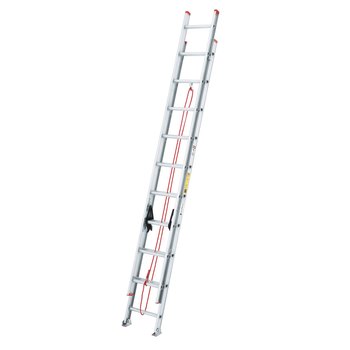 Escalera Extensión Cuprum Aluminio 20 Peldaños