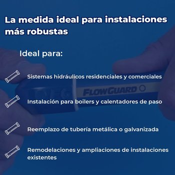 Tubo CPVC Flowguard Gold 25 mm x 6.10 m