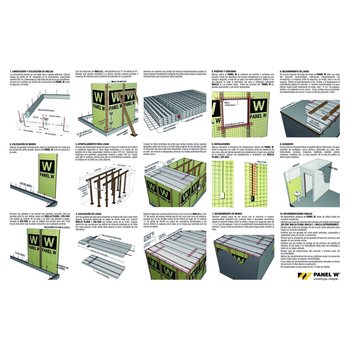 Panel W Losa Estructural Poliestireno 3 pulg