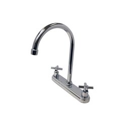 MEZCLADORA FREGADERO AL PISO MAN MINIMALISTA CROMO