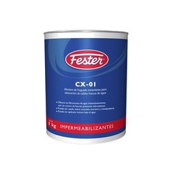 Mortero Fraguado Instantáneo Fester CX-01 1 KG
