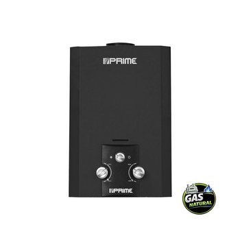 Calentador Paso 06 LTS Instantáneo Baja Presión GN Prime Negro