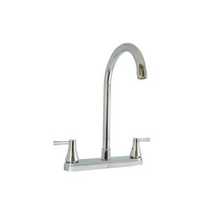 Llave Mezcladora 8" al Piso Para Fregadero Con Cubierta Rugo