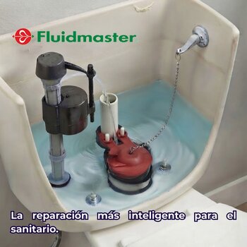 Pera/Sapo de Descarga Para Sanitario Rojo 2" Fluidmaster