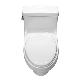 Inodoro Sanitario Una Pieza Ava Cato Blanco 4.8 lpd