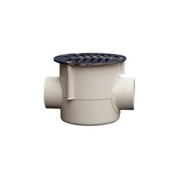 Cespol Bote PVC Sanitario 4 x 2 pulg 2 Salidas
