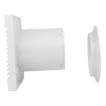 Extractor Baño Ultra Delgado Blanco 4 pulg marca Estevez