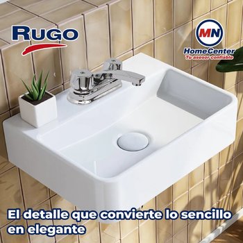 MEZCLADORA LAVABO 4 ACUARIO CROMO