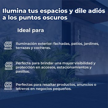 Reflector Led 10 w Luz Blanca 6500 K