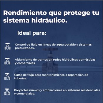 Válvula de Compuerta Roscable Urrea 1” de Latón